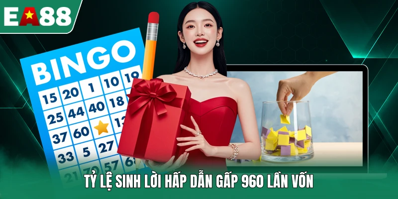 Tỷ lệ sinh lời hấp dẫn gấp 960 lần vốn